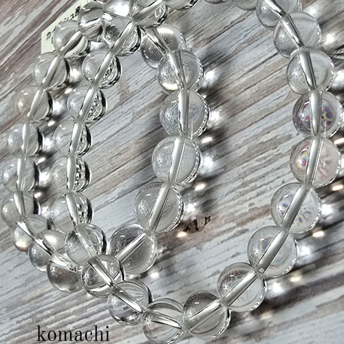 8㎜ 超入手困難 カイラス産水晶ブレスレット チベット直輸入 高品質