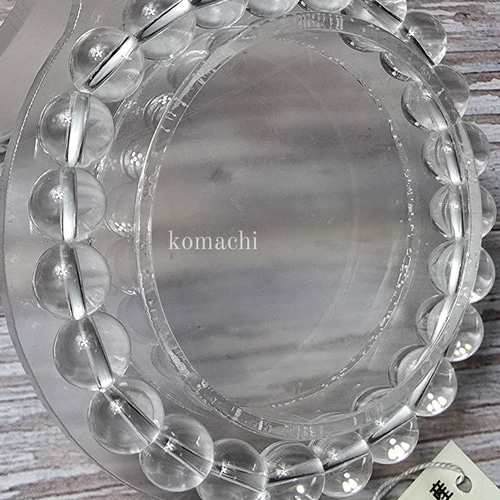 8㎜ 超入手困難 カイラス産水晶ブレスレット チベット直輸入 高品質