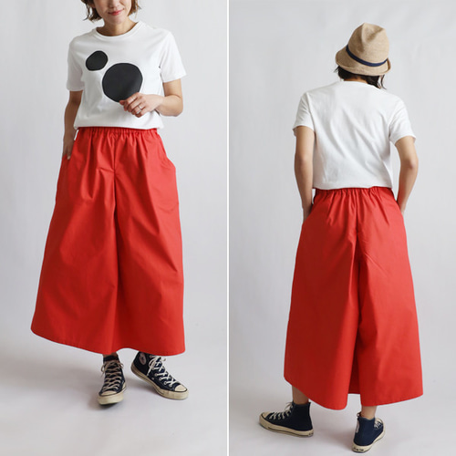 ラスト5 パンツ祭り 85cm 股下タック入 袴パンツ ワイド