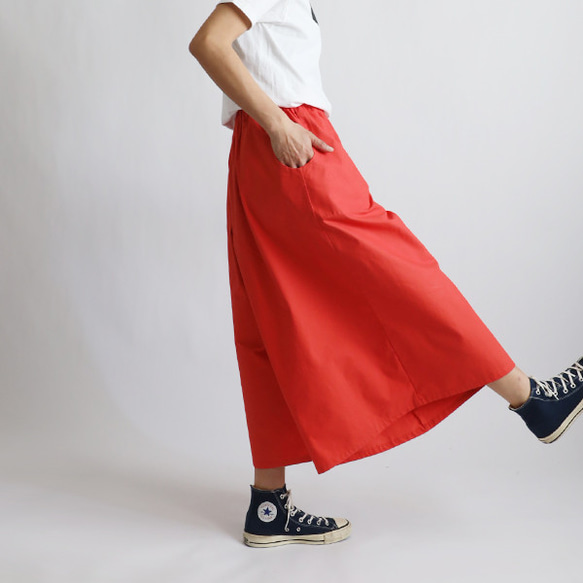 ラスト3 最終SALE 85cm 股下タック入 袴ハカマパンツ ワイド