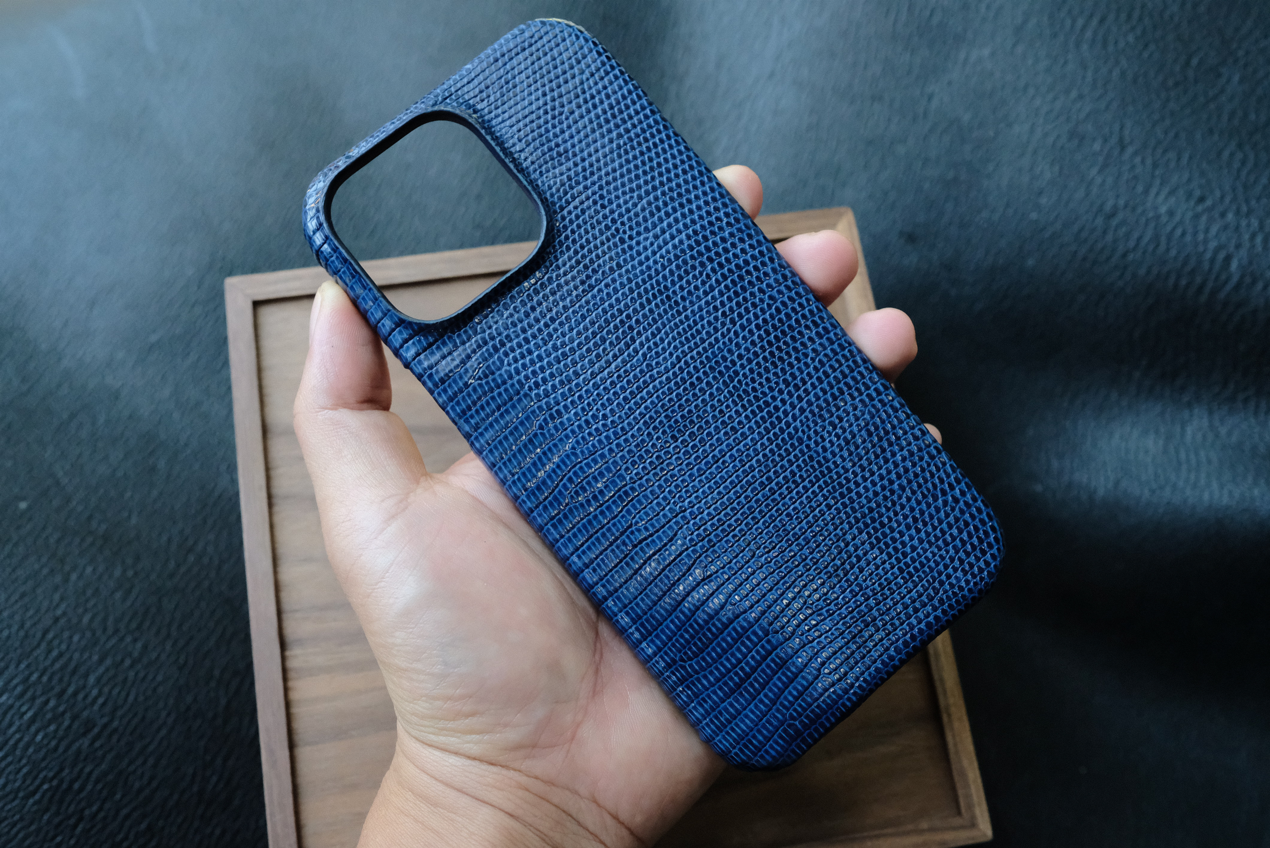 高級リザード使用iPhoneケース iPhone各種対応　注文生産