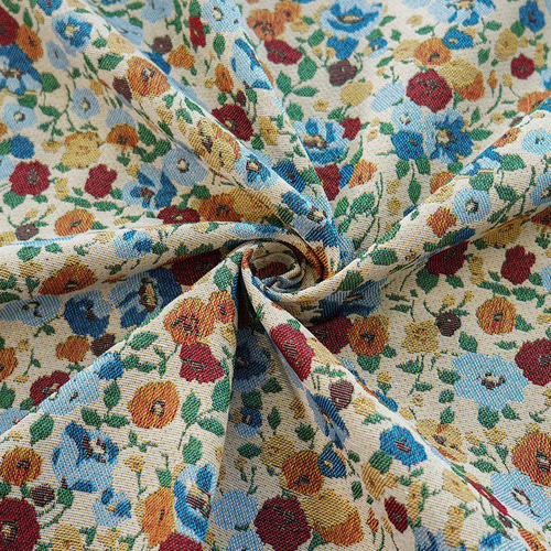 ジャガード織り 生地 花柄 かわいい 小花 素材 材料 ハンドメイド 布地