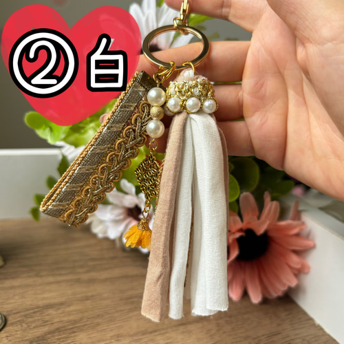 タッセルキーホルダー その他雑貨 pounding_heart 通販 18512961