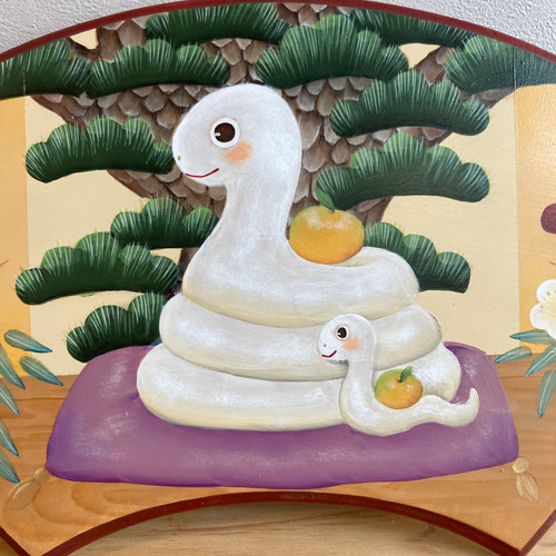 トールペイントの干支の置物 その他インテリア雑貨 アトリエ ユニ