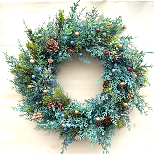 大人クリスマス2025】『針葉樹の森のリース・満天の星空』 リース