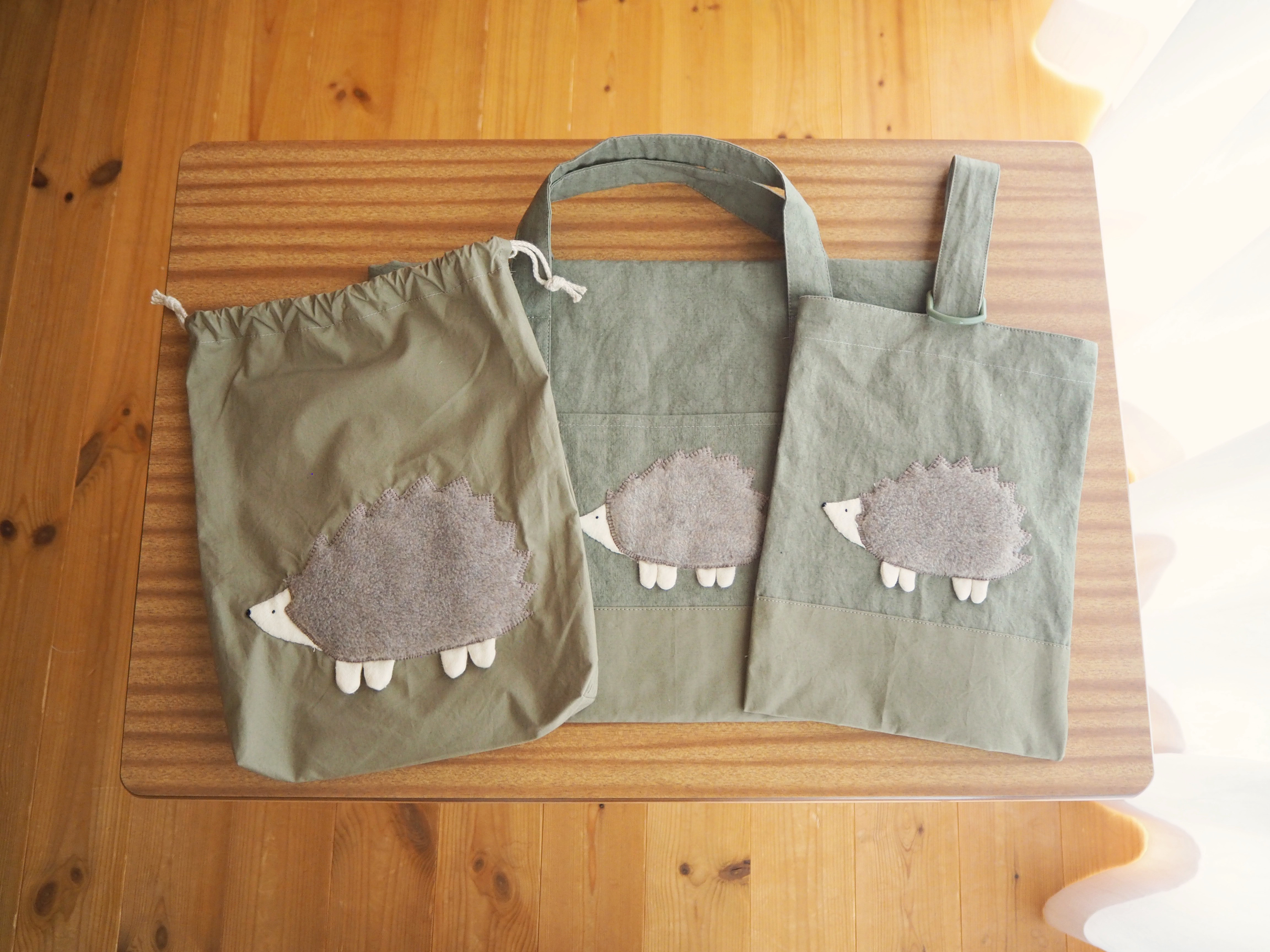 森のハリネズミさん入園入学セット