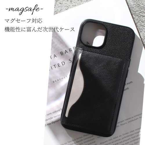 iphone ケース レザー カード収納付き マグセーフ対応 本革 楽天市場】iphone13 ケース 本革 iphone13Pro iphone13mini
