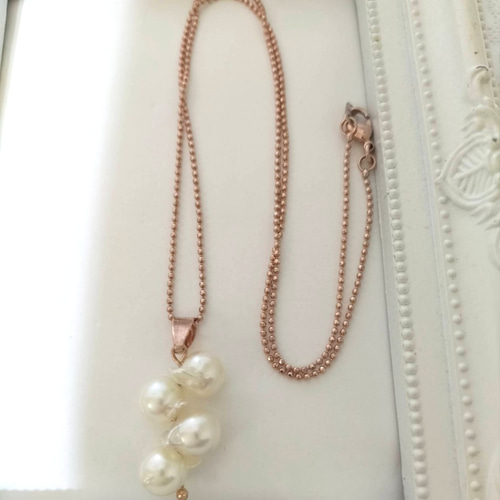 あこや真珠 クレオパトラ珠のネックレス ネックレス・ペンダント