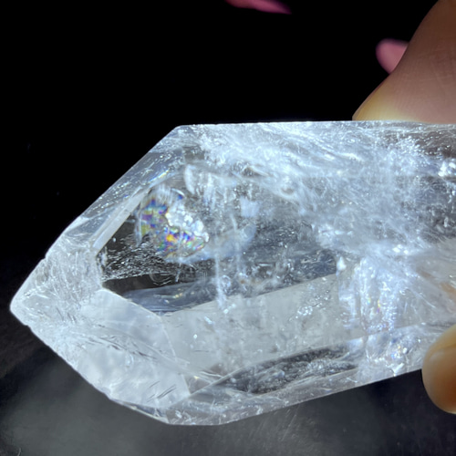 レインボー✨ エンジェルブレッシングクォーツ ダブルポイント