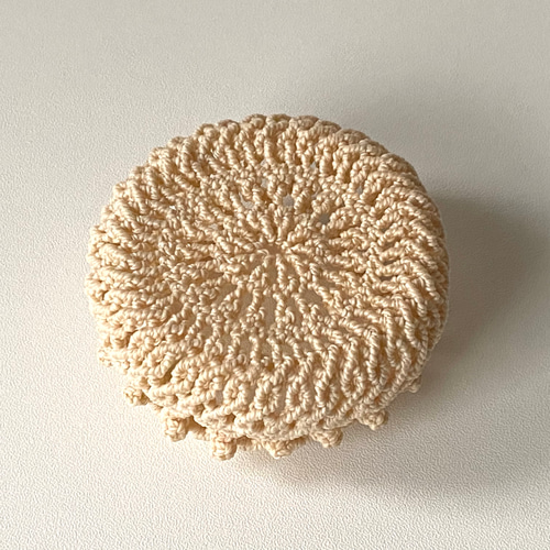 yumri ⌘ macrame マクラメ珠飾り編みの小物入れ［◎ストラップ