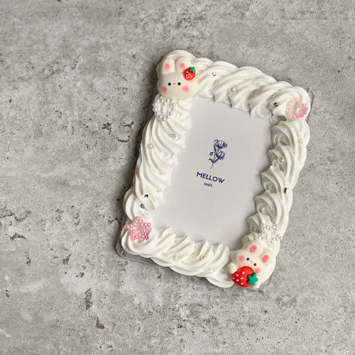 OUTLET【B8トレカケース】硬質ケース ホイップデコ no.2 『cream