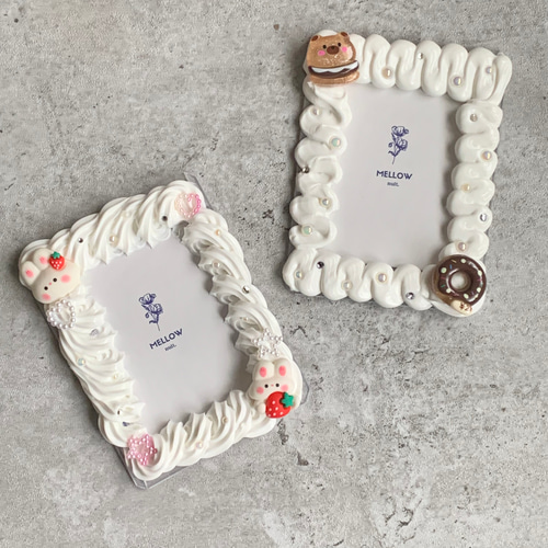 sale【B8トレカケース】硬質ケース ホイップデコ no.2 『cream