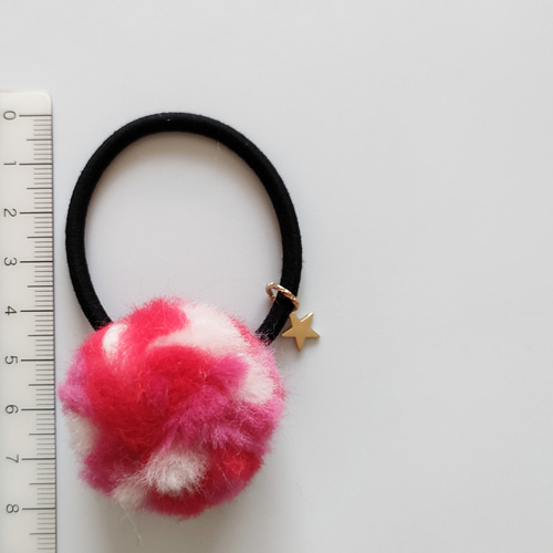 No.115》カラフルな羊毛フェルトのヘアゴム ヘアゴム chizu 通販  