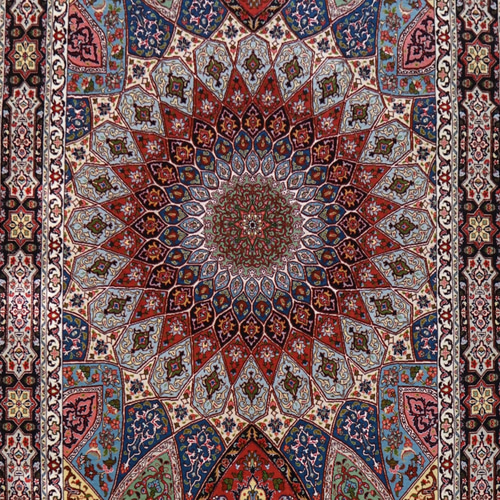 208×155cm ペルシャ手織り絨毯 カーペット・絨毯・ラグ・マット 208×155cm ペルシャ手織り絨毯 カーペット・絨毯・ラグ・マット