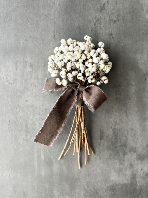 クリスマス/お正月】ナンキンハゼのスワッグ(L)/ラッピング込み