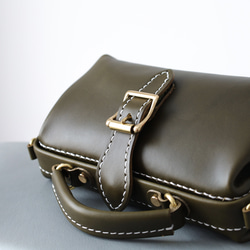 【切線】超人氣！橫扣包，手工真皮單肩包，女士款，全手工縫製，秋冬包 第10張的照片