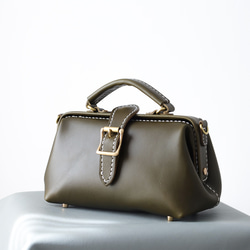 【切線】超人氣！橫扣包，手工真皮單肩包，女士款，全手工縫製，秋冬包 第3張的照片