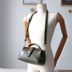 【切線】超人氣！橫扣包，手工真皮單肩包，女士款，全手工縫製，秋冬包 第18張的照片