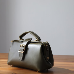 【切線】超人氣！橫扣包，手工真皮單肩包，女士款，全手工縫製，秋冬包 第16張的照片