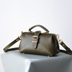 【切線】超人氣！橫扣包，手工真皮單肩包，女士款，全手工縫製，秋冬包 第15張的照片