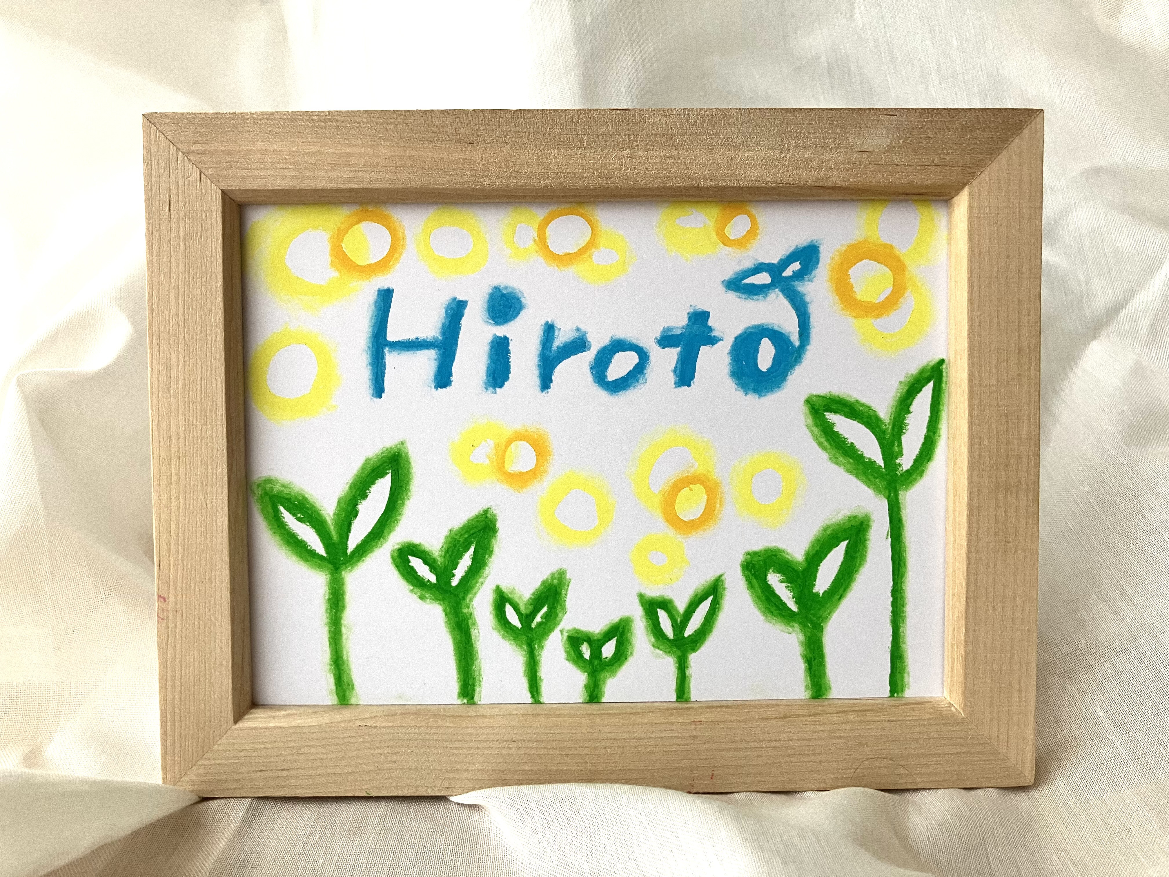 ＊原画オーダー＊ 原画】名入れオーダーメイドイラスト（額縁セット） イラスト SONOMAI