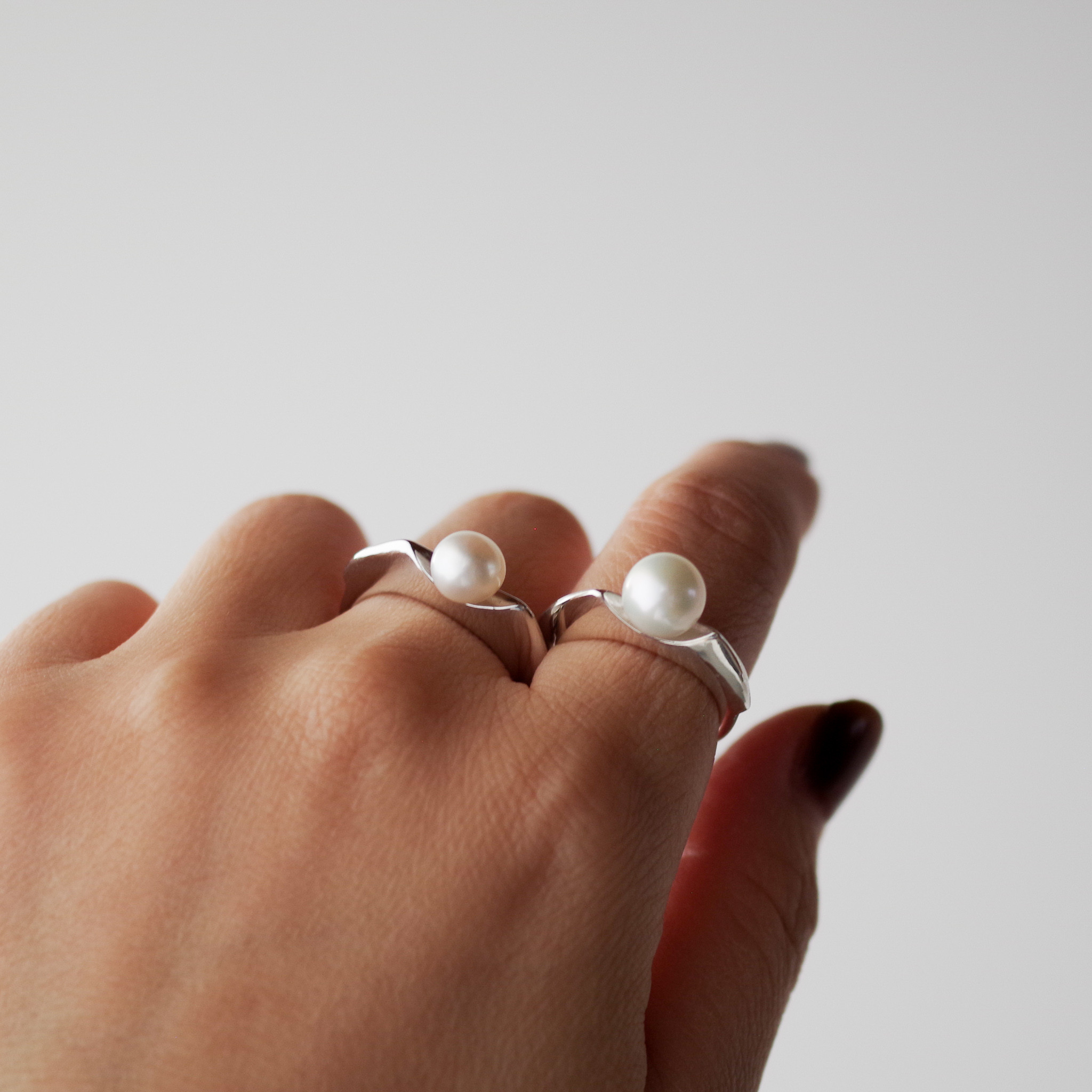 RING |SR-6| bigger pearl