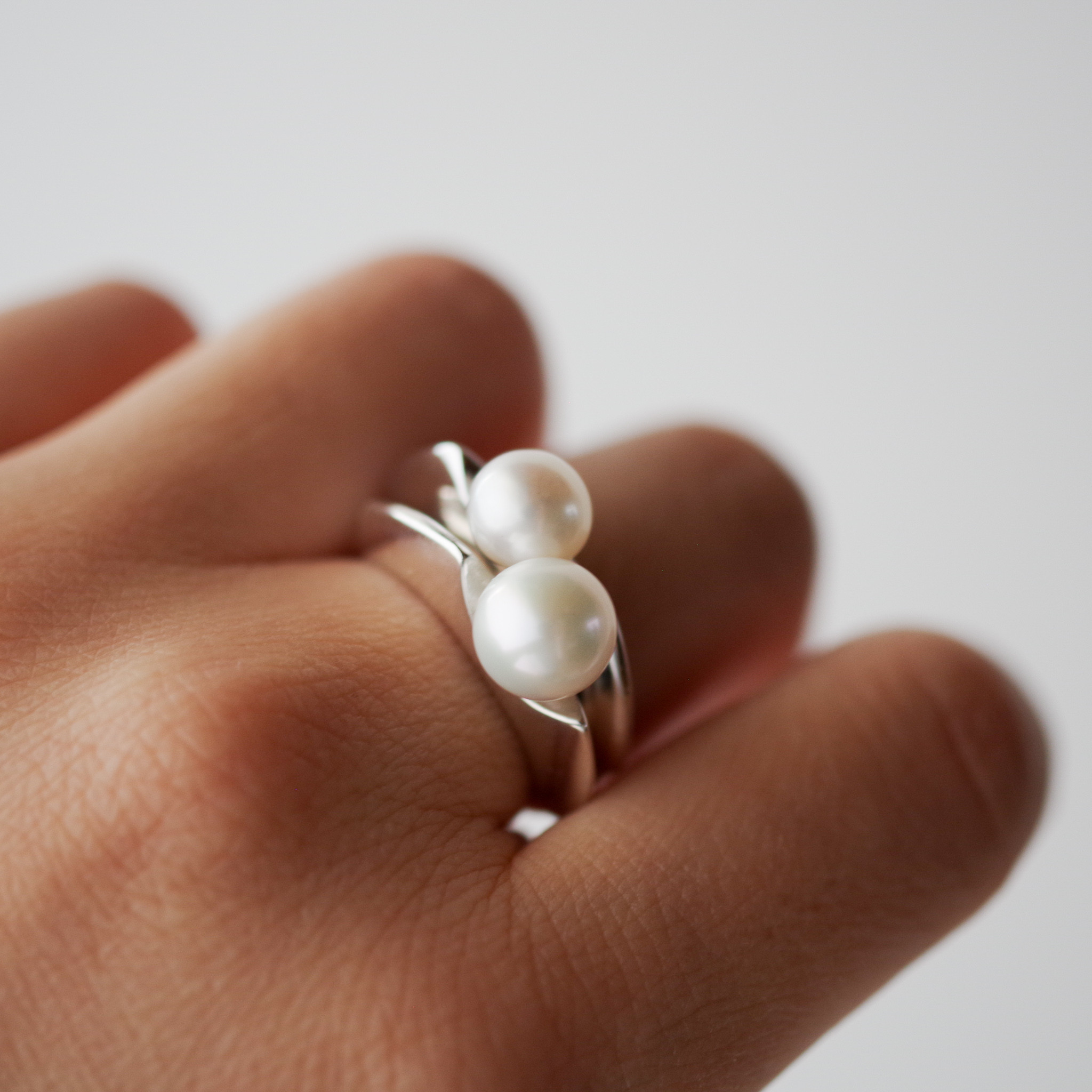 RING |SR-6| bigger pearl