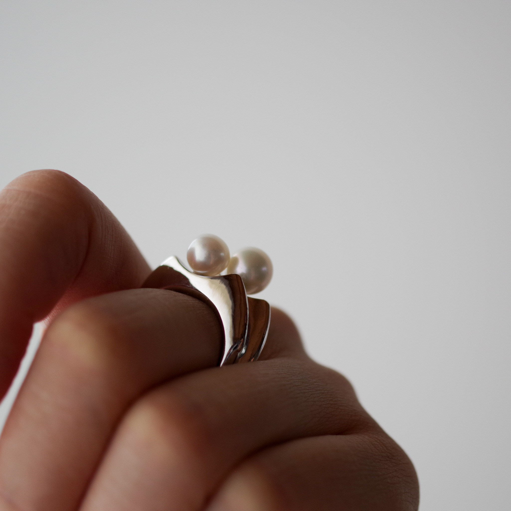 RING |SR-6| bigger pearl