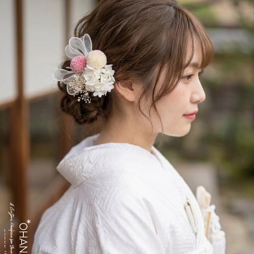 七五三 成人式 卒業式 結婚式 髪飾り 和装 袴 振袖 ツインテール