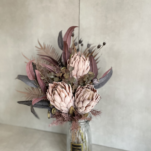 プロテアのドライ風アーティフィシャルスワッグ スワッグ atelier