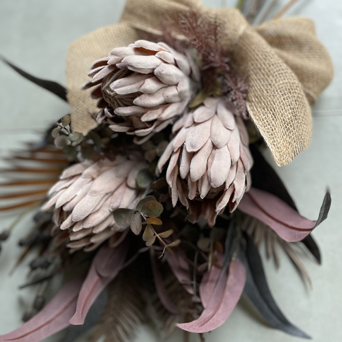 プロテアのドライ風アーティフィシャルスワッグ スワッグ atelier