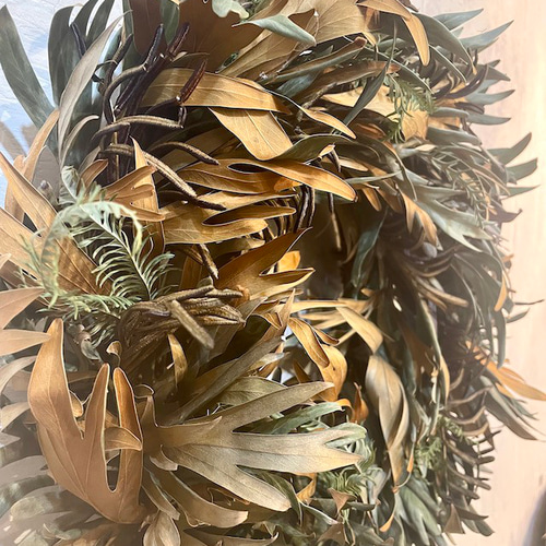 グレビレアゴールドのリース インテリアリース ナチュラル ドライ