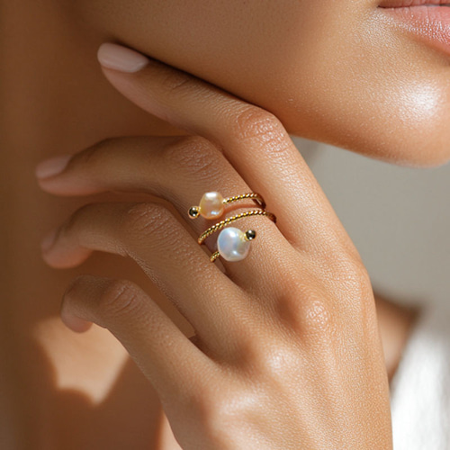 春の在庫一掃で40%OFF 『pearl&pearl』 淡水バロックパールの