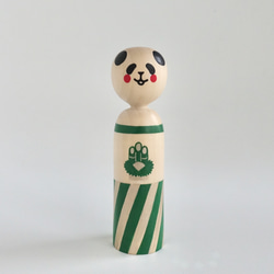 リバーシブル パンダこけし 7枚目の画像