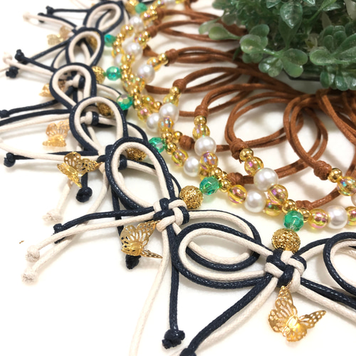 送料無料】⛩️お正月叶結び蝶々⛩️業務用チョーカー【20本