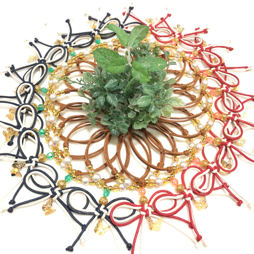 送料無料】⛩️お正月叶結び蝶々⛩️業務用チョーカー【20本