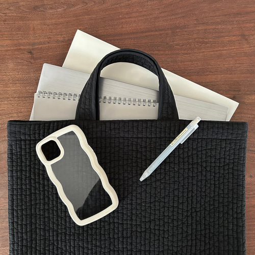 すっきりきれいめ大人のヌビバッグ【レッスンバッグ】サブバッグ