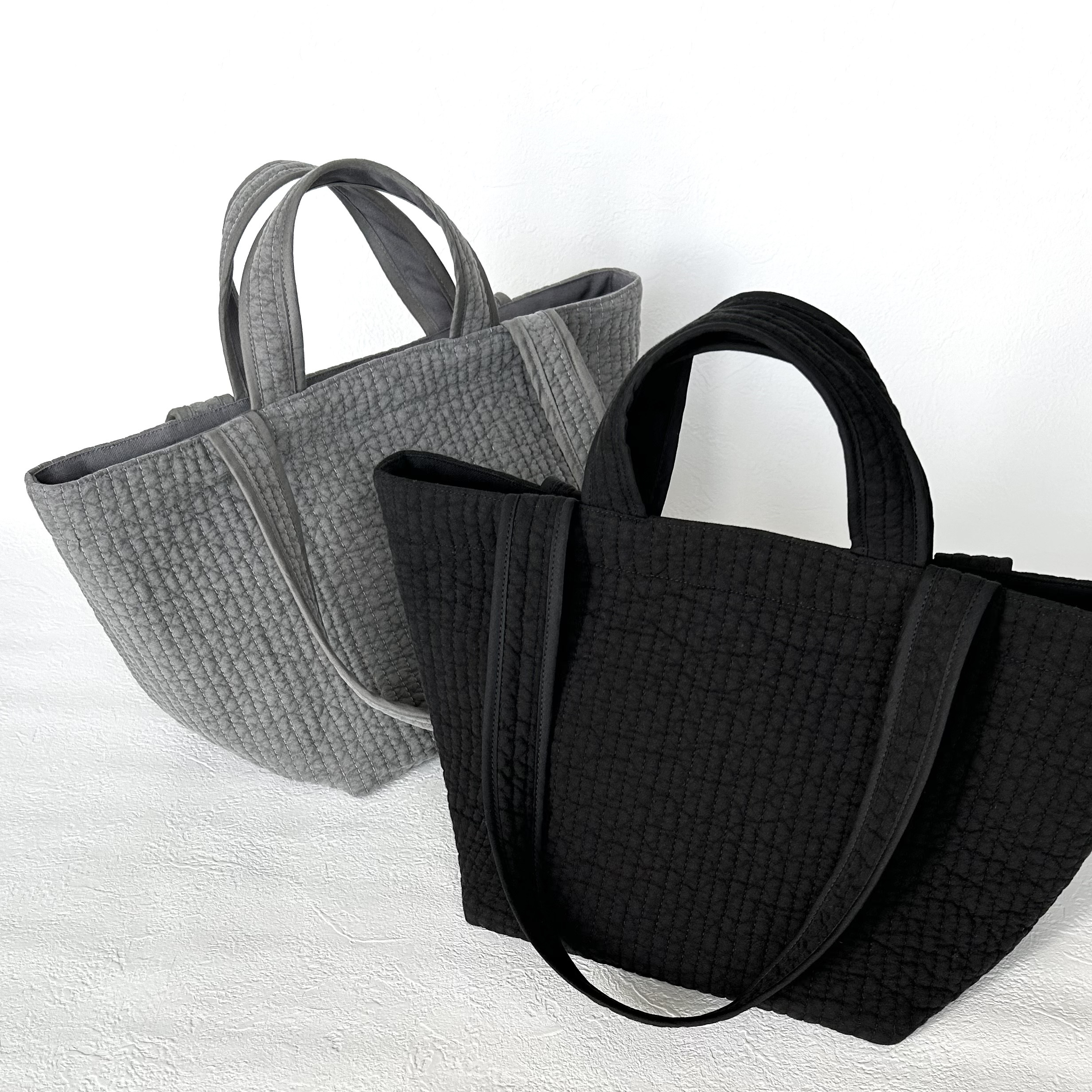 自立する♪すっきりきれいめ大人のヌビバッグ【Medium】ショルダーバッグ トートバッグ 2way