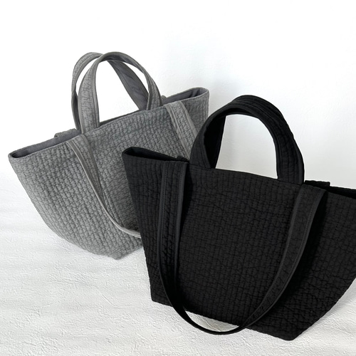 自立する♪すっきりきれいめ大人のヌビバッグ【Medium】ショルダー