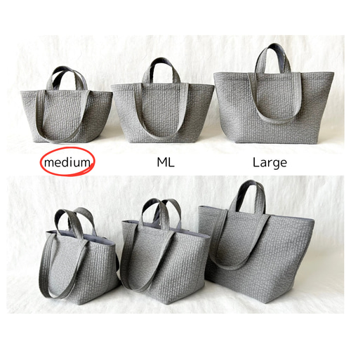 自立する♪すっきりきれいめ大人のヌビバッグ【Medium】ショルダー