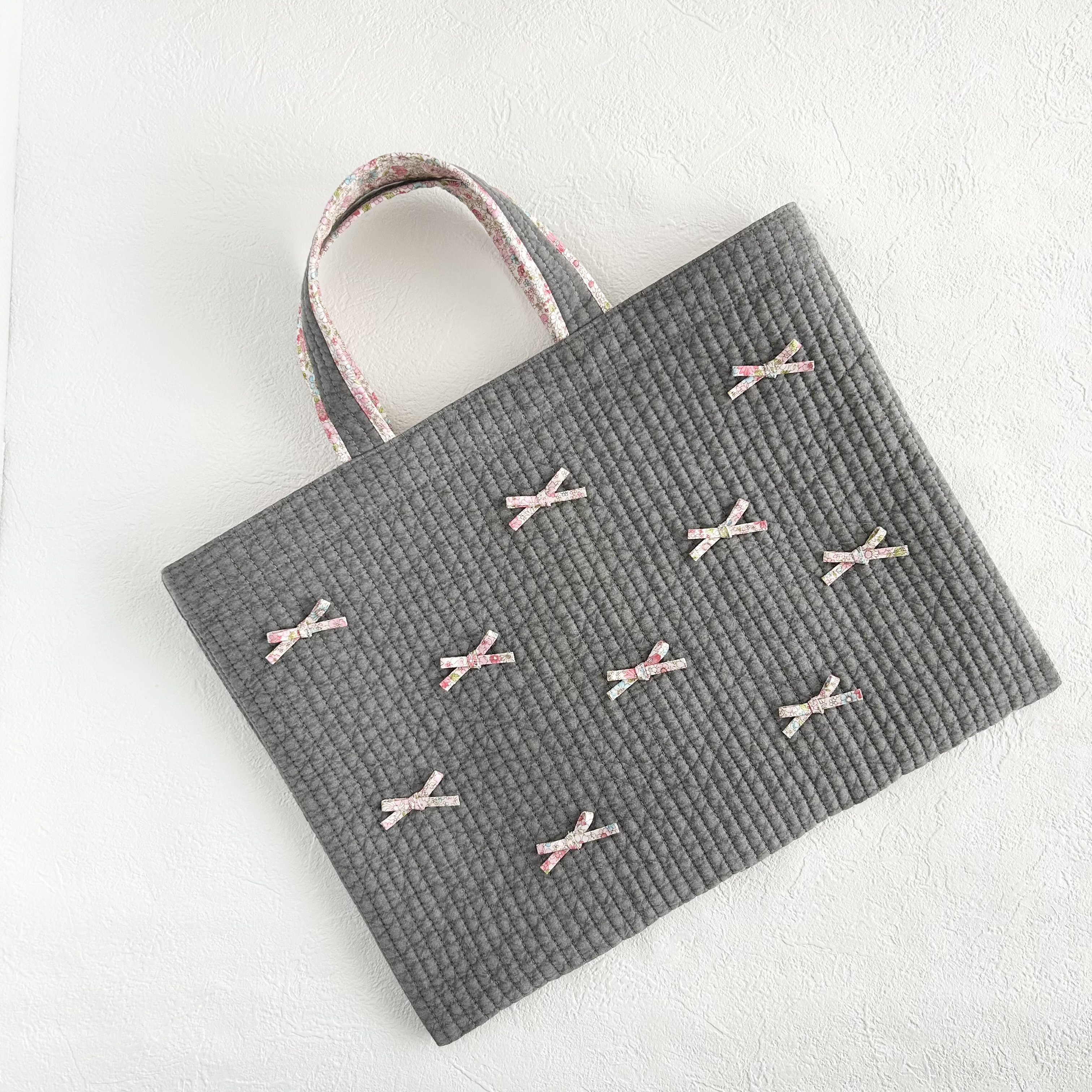 ヌビ レッスンバッグ リボン/サブバッグ ヌビバッグ