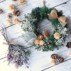 フェルト、羊毛 リース のおすすめ人気通販｜Creema(クリーマ) 国内