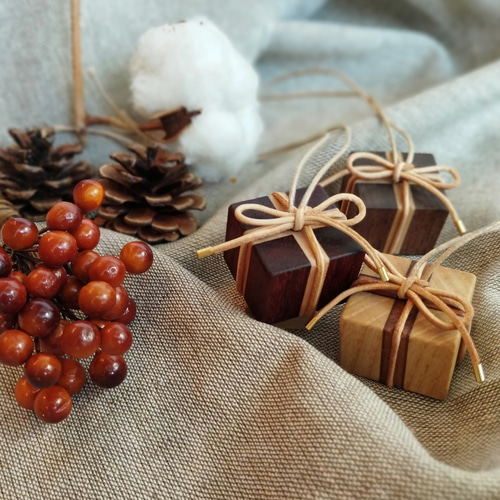 アスティエセレクト　クリスマス オーナメント バッグ　茶色 アスティエセレクト クリスマス オーナメント バッグ 茶色 アスティエ