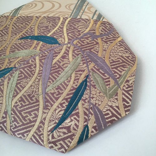 唐織 袋帯 結婚式バッグ 数寄屋袋 茶道 リサイクル正絹袋帯 リメイク