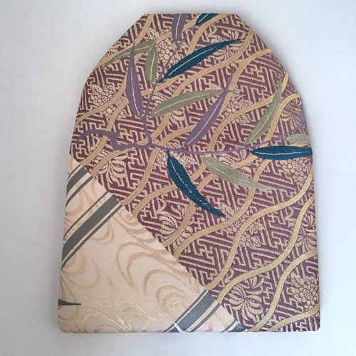 唐織 袋帯 結婚式バッグ 数寄屋袋 茶道 リサイクル正絹袋帯 リメイク