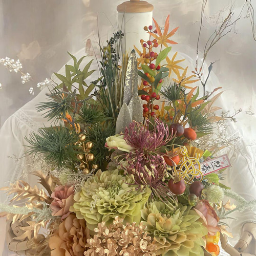 2025 門松 門松アレンジ しめ飾り 新年飾り 玄関 オシャレ