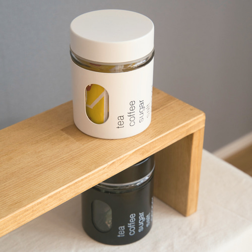 コの字ラック【キッチン収納/オープンシェルフ/木製】 棚・シェルフ