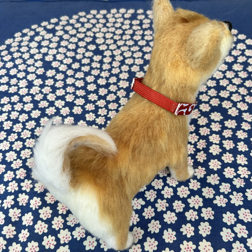 羊毛フェルト 柴犬 子犬 羊毛フェルト leegurumi 通販 18515599