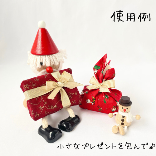 ミニミニ風呂敷 『青りんご』 ハンカチ 折り紙 お子さま 青 白 水色