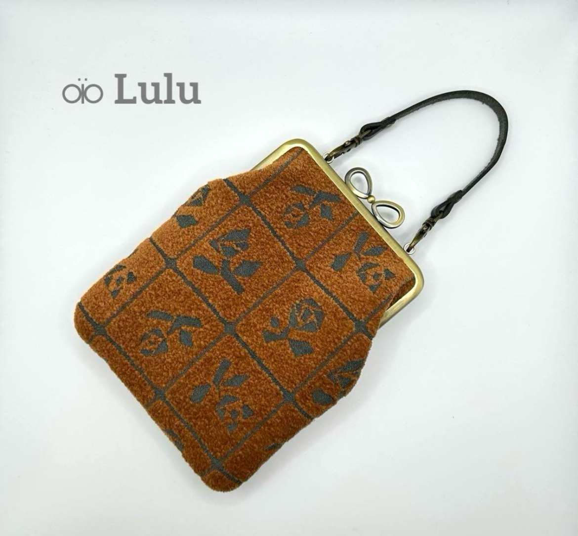 ⚮̈ ミナペルホネン/Lulu/がま口ポーチ ショルダーバッグ